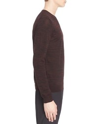 Lanvin Wool Silk V Neck Sweater
