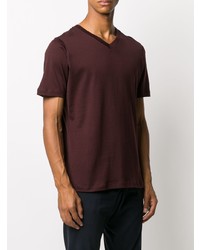 Eleventy V Neck Cotton T Shirt