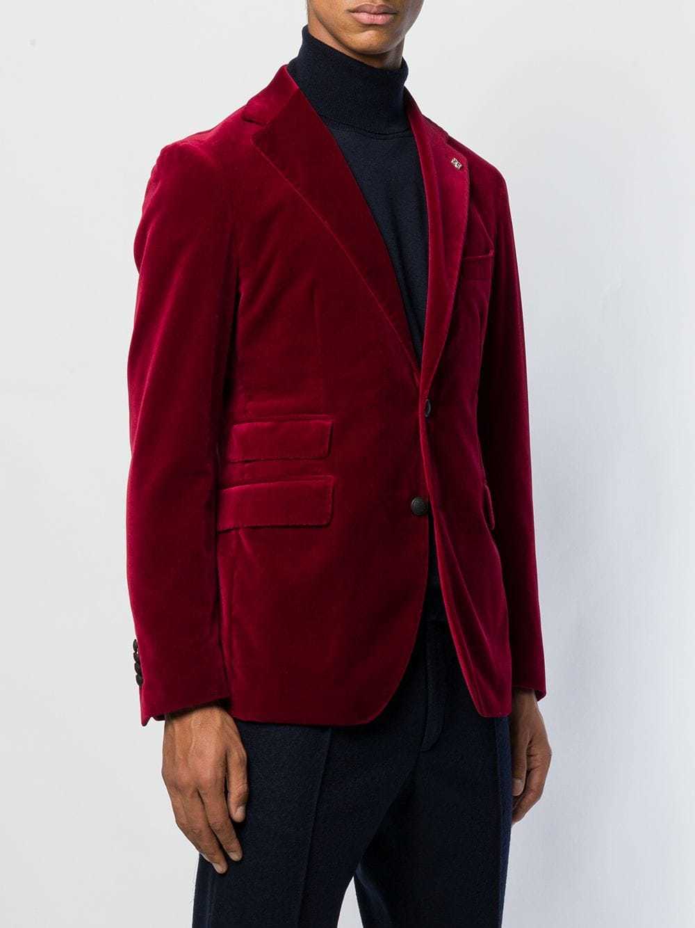 Tagliatore Classic Velour Blazer, $521 | farfetch.com | Lookastic