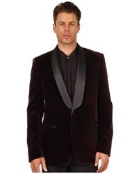 Versace Collection Velvet Tuxedo Jacket Apparel
