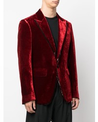 DSQUARED2 Sequin Embellished Velvet Blazer