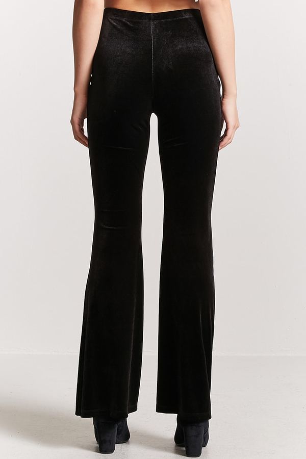 Forever 21 Flared Velvet Pants, $12 | Forever 21 | Lookastic