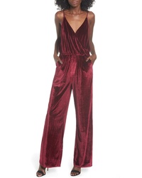 Lira Clothing Velvet Jumpsuit