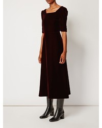 Saint Laurent Velvet Dress