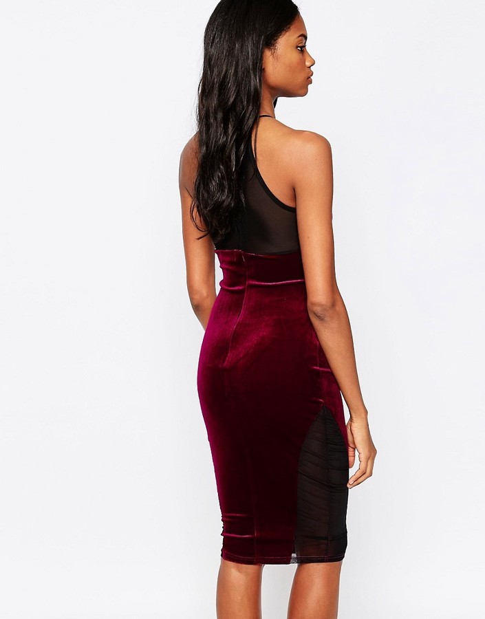 ax paris velvet dress