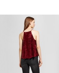Mossimo Supply Co Crushed Velvet Tank Supply Co