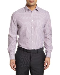 Nordstrom Men's Shop Smartcare Traditional Fit Stripe Dress Shirt