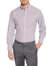 Nordstrom Men's Shop Tech Smart Traditional Fit Stretch Stripe Dress Shirt