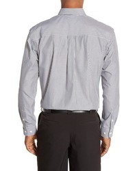 Cutter & Buck Epic Easy Care Regular Fit Mini Bengal Stripe Sport Shirt