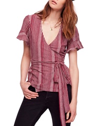 Free People Wrapped Around My Finger Wrap Top