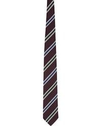 Bigi Bigi Diagonal Striped Textured Necktie