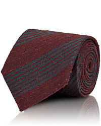 Bigi Bigi Striped Silk Shantung Necktie