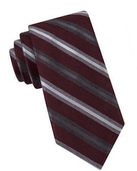 Black Brown 1826 Multi Stripe Tie