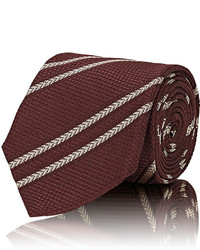 Tie Your Tie Striped Silk Necktie