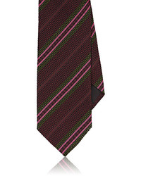 Tie Your Tie Striped Silk Necktie