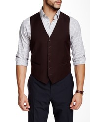 John Varvatos Collection Pitt Button Front Vest