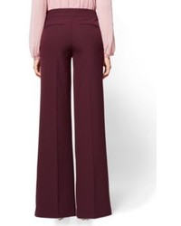New York & Co. Buckled Palazzo Pant Petite