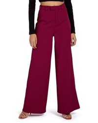 Missguided Crepe Wide Leg Trousers