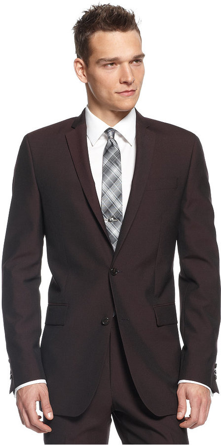 calvin klein slim fit jacket