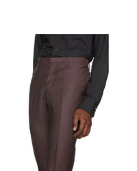 Tiger of Sweden Burgundy Todd Trousers