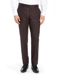 Hickey Freeman Classic Fit Solid Trousers