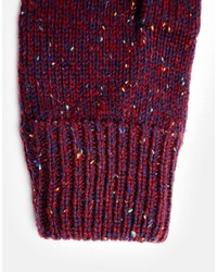 Asos Touch Screen Gloves In Nep Yarn