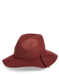 Emanuel Geraldo Knot Band Wool Felt Panama Hat