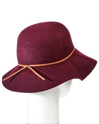 Merona Felight Floppy Hat Burgundy