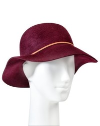 Merona Felight Floppy Hat Burgundy