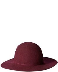 Hat Attack Wool Felt Round Crown Floppy Hat