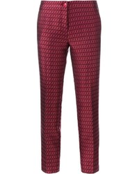 Etro Jacquard Cropped Trousers