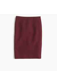 J.Crew Tall No 2 Pencil Skirt In Double Serge Wool