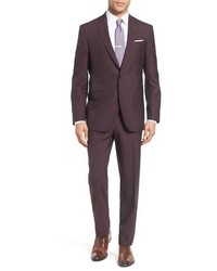 Ted Baker London Trim Fit Solid Wool Suit