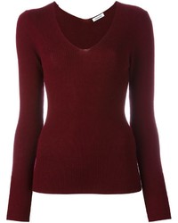 Burgundy Wool Sweater