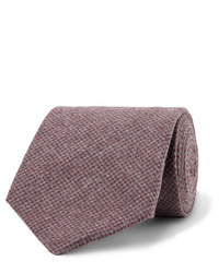 Oliver Spencer 8cm Brushed Organic Cotton Blend Jacquard Tie