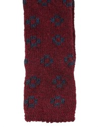 Lardini 6cm Shetland Wool Jacquard Sock Tie