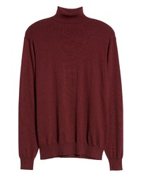Peter Millar Crown Wool Blend Turtleneck Sweater
