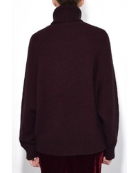 Nili Lotan Quinn Sweater In Burgundy