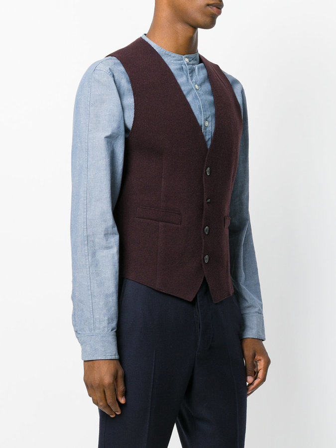 Barena Classic Waistcoat, $179 | farfetch.com | Lookastic
