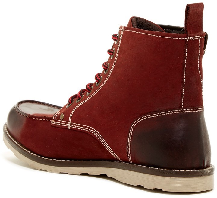 Crevo Buck Moc Toe Boot, $90 | Nordstrom Rack | Lookastic