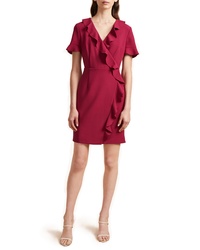 French Connection Alianor Stretch Frill Dress