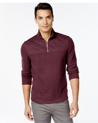 INC International Concepts Charming Quarter Zip Pullover Shirt Only At Macys