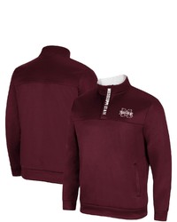 Colosseum Maroon Mississippi State Bulldogs No Tomorrow Quarter Zip Jacket At Nordstrom