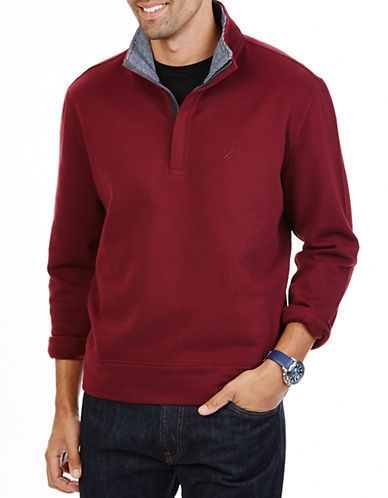 nautica quarter zip pullover