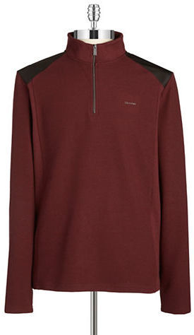 calvin klein quarter zip