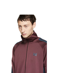 Needles Purple Smooth Butterfly Track Jacket