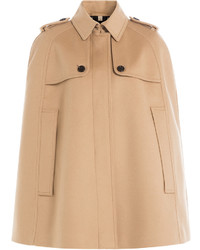 Burberry Wool Cape With Cashmere