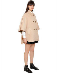 RED Valentino Wool Mohair Cloth Cape Coat