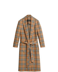 Burberry Reissued Vintage Check Dressing Gown Coat