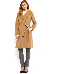 Anne Klein Belted Military Coat